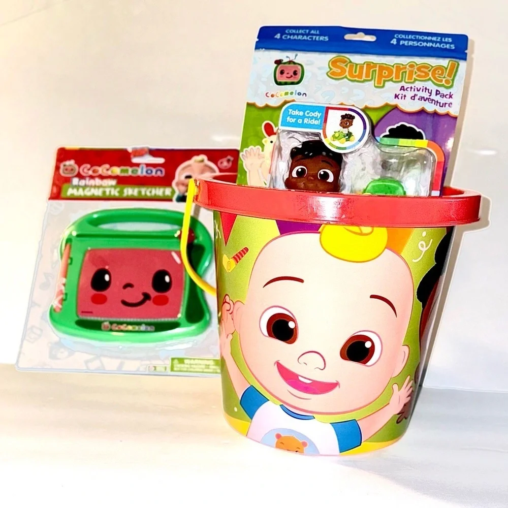 Cocomelon Watermelon Sketcher and Toy Set
